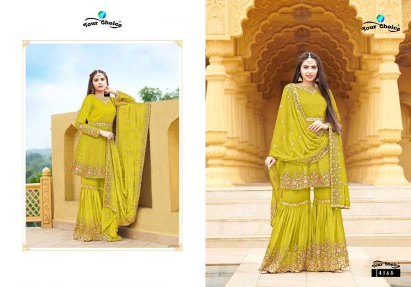 Your Choice Zaraa 12 Georgette Wear Designer Salwar Suits